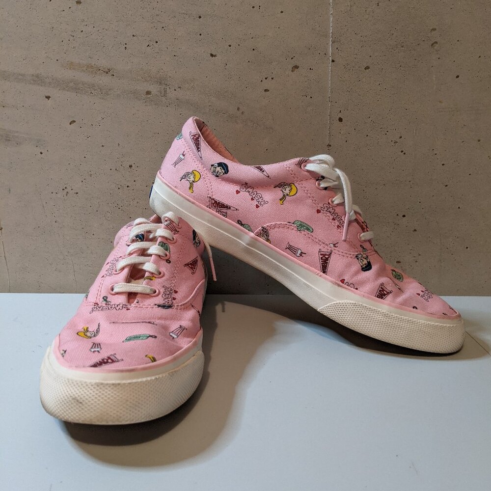 KEDS Anchor Betty & Veronica US 10 Pink Riverdale Archie Comic Sneakers Shoes